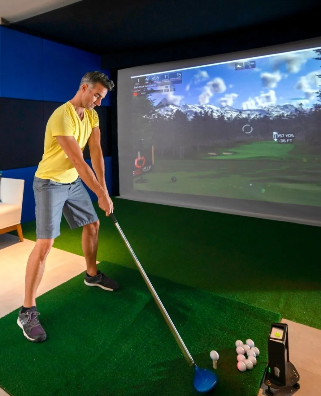 풀만 몰디브 마무타 Golf simulation & Karaoke